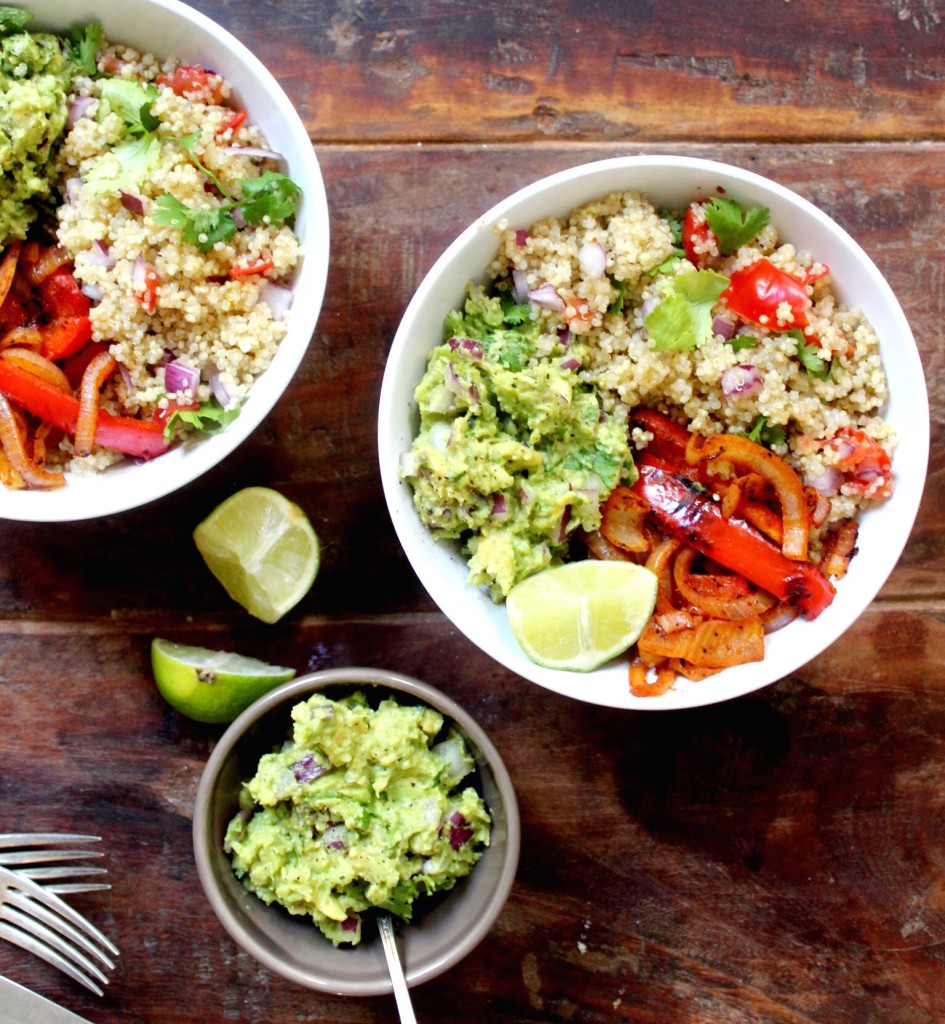 Vegan Mexican Quinoa Bowl - The Little Green Spoon
