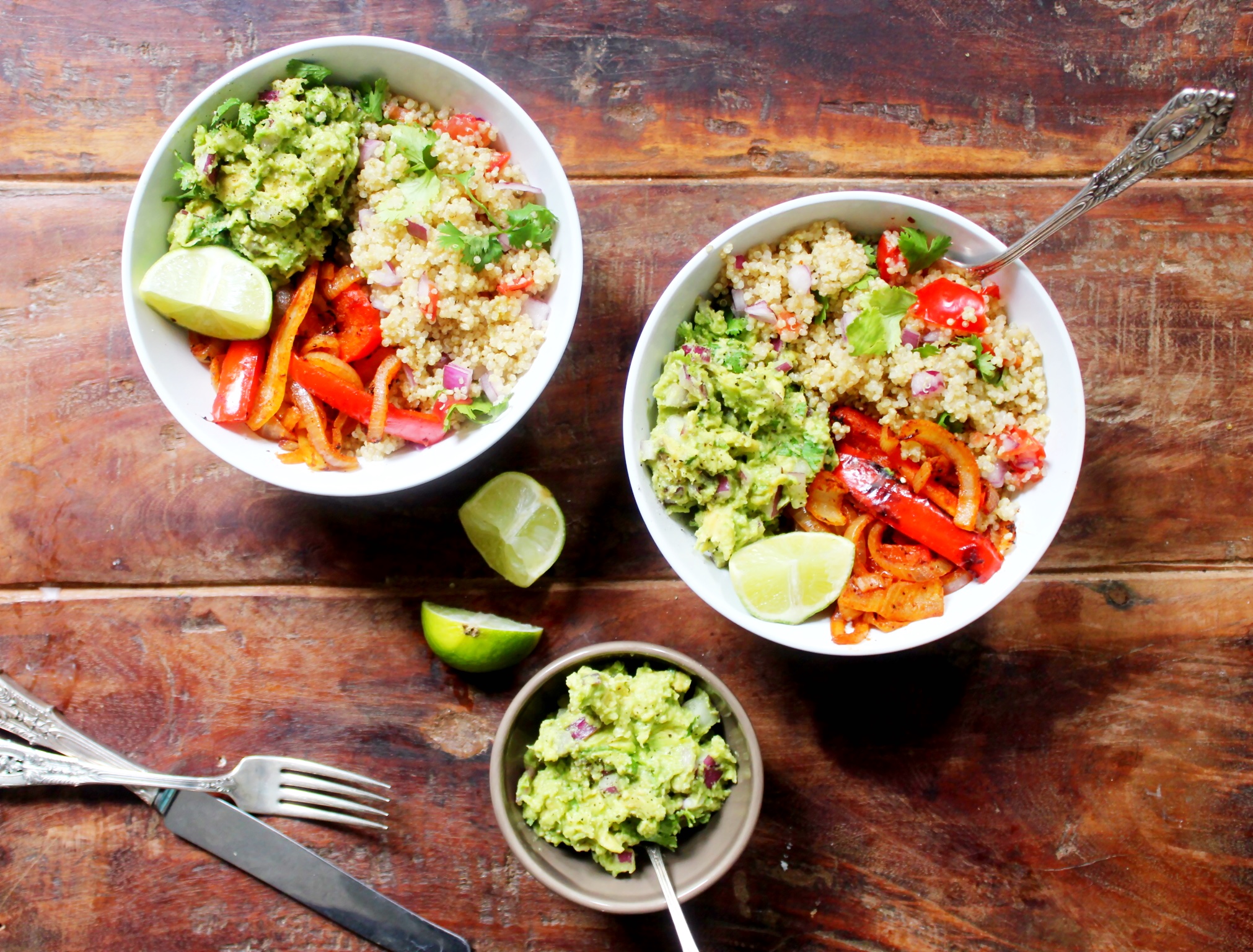 Vegan Mexican Quinoa Bowl - The Little Green Spoon