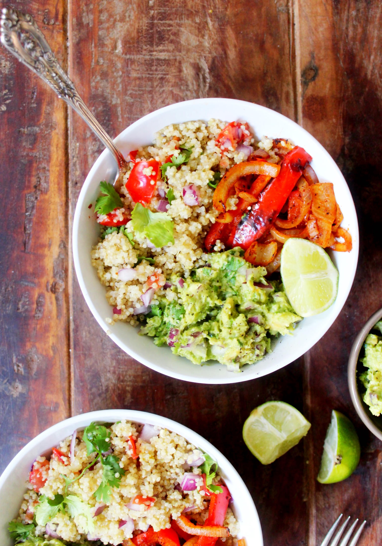 Vegan Mexican Quinoa Bowl - The Little Green Spoon