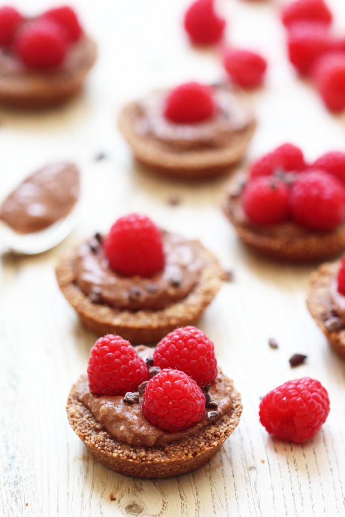 Chocolate Cream Raspberry Tartlets2