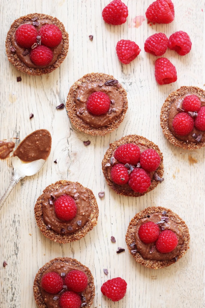 Chocolate Cream Raspberry Tartlets4