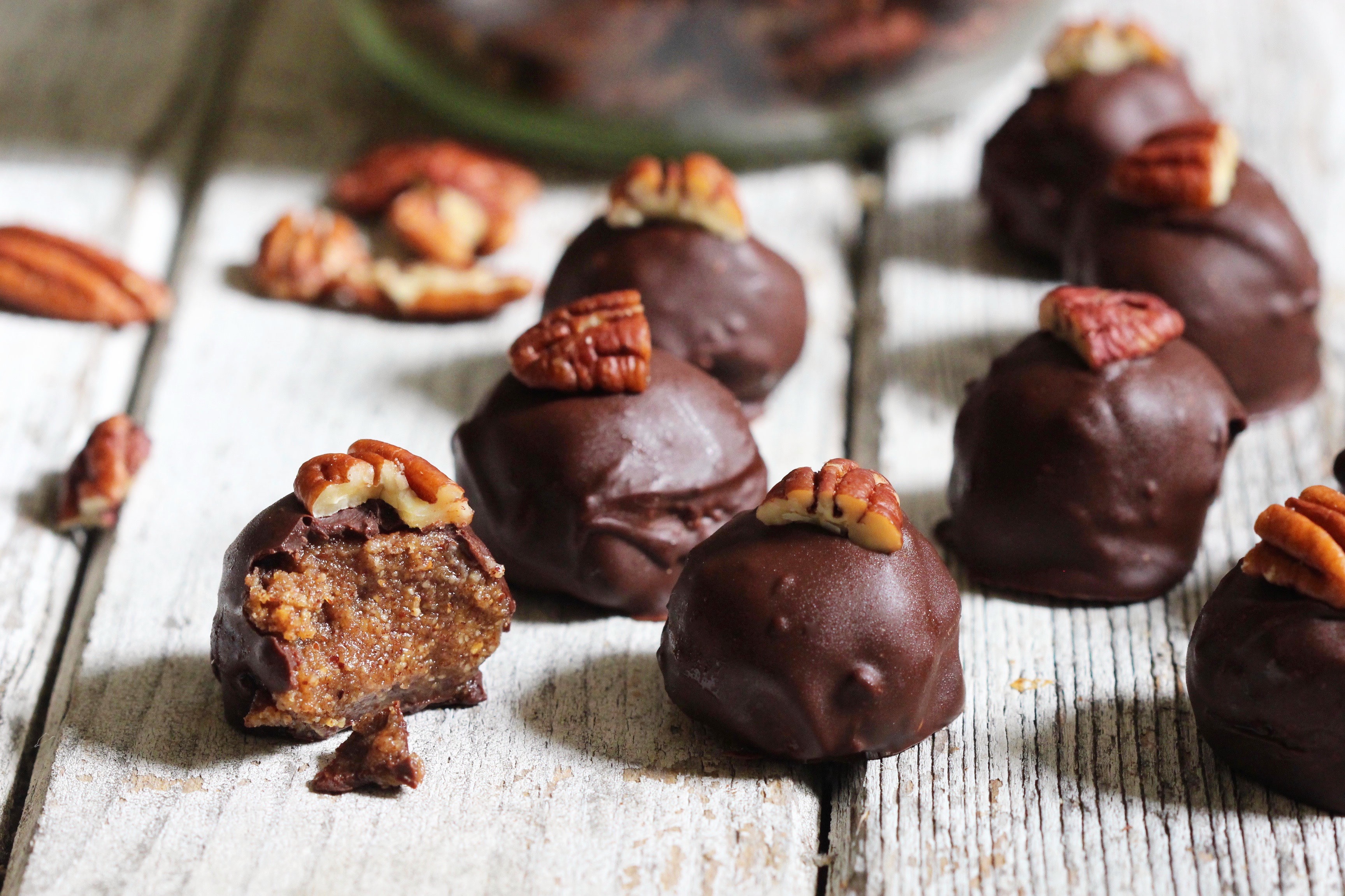 Pecan Truffles. 