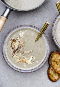Creamy Mushroom Soup - The Little Green Spoon
