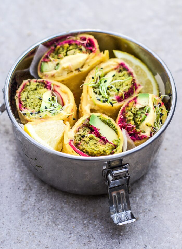 Chickpea Wraps The Little Green Spoon