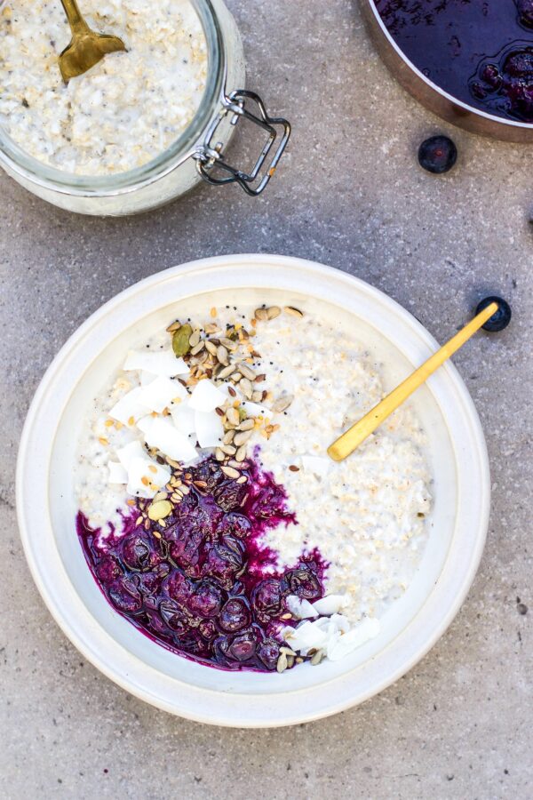 Coconut Overnight Oats The Little Green Spoon