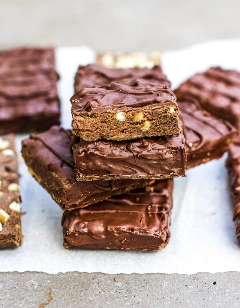 Chocolate Cashew Protein Bars The Little Green Spoon