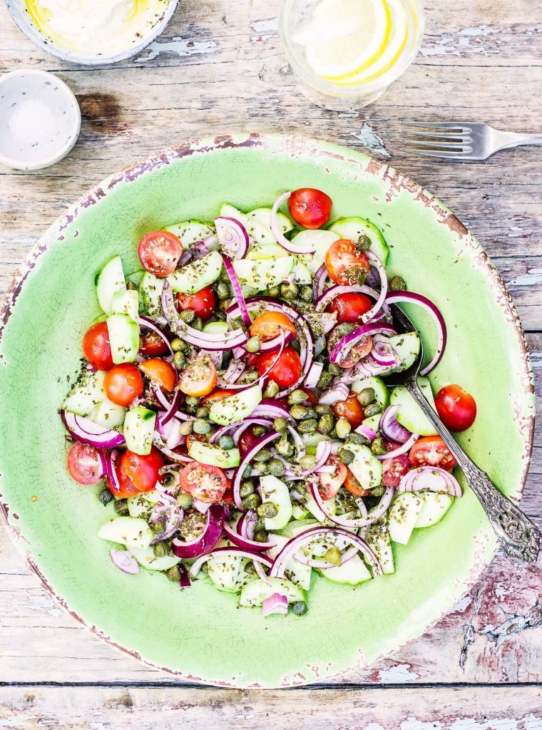 Greek Salad - The Little Green Spoon