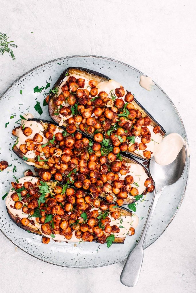 Smoky Chickpea & Aubergine The Little Green Spoon