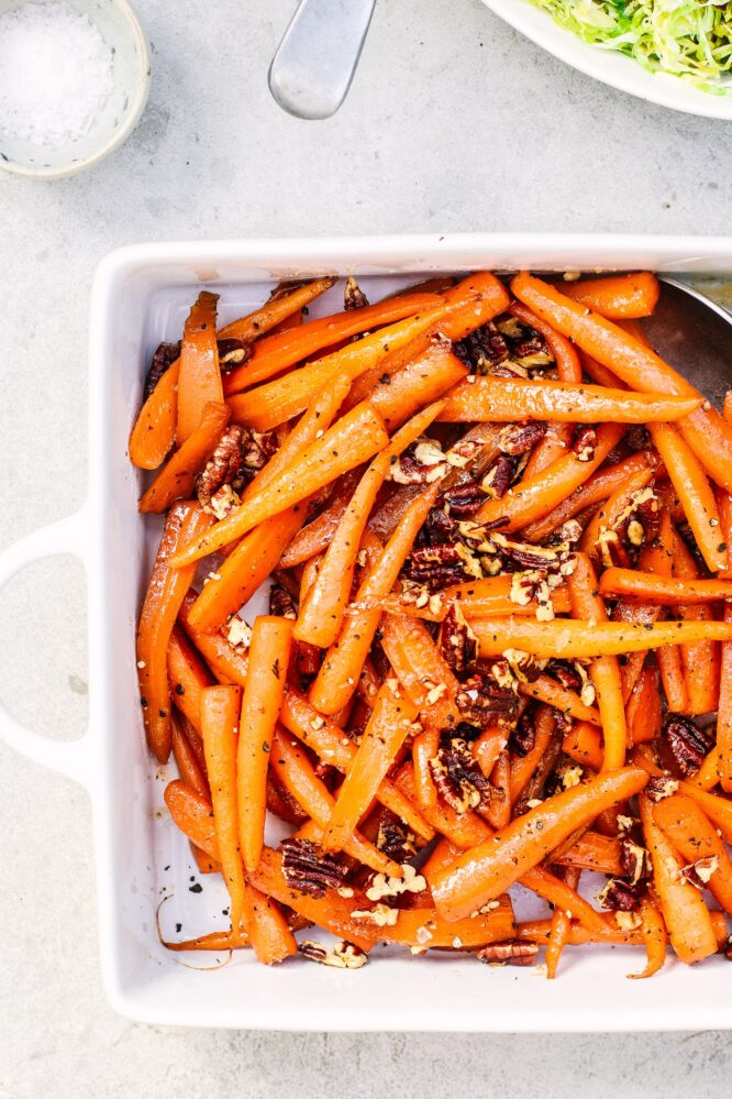 Maple Glazed Carrots The Little Green Spoon   Maple Glazed Carrots 3 666x999 